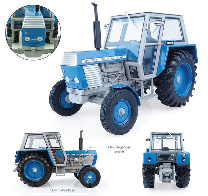 Zetor Crystal 8011 2wd - Blue